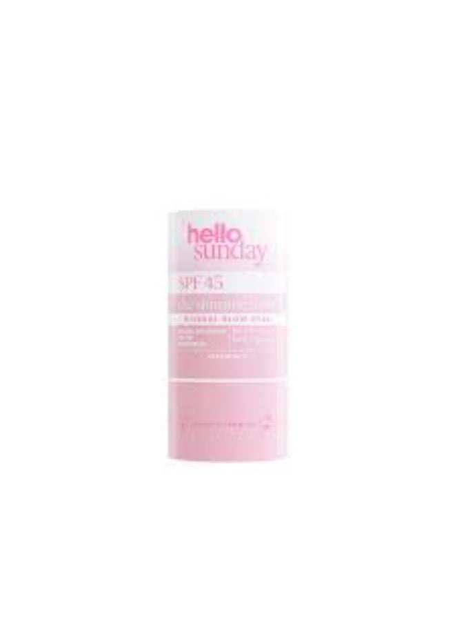 Hello Sunday the shimmer one- Mineral Glow Stick SPF45 20g - Image 1